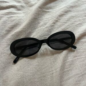 Urban outfitters small metal oval sunglasses